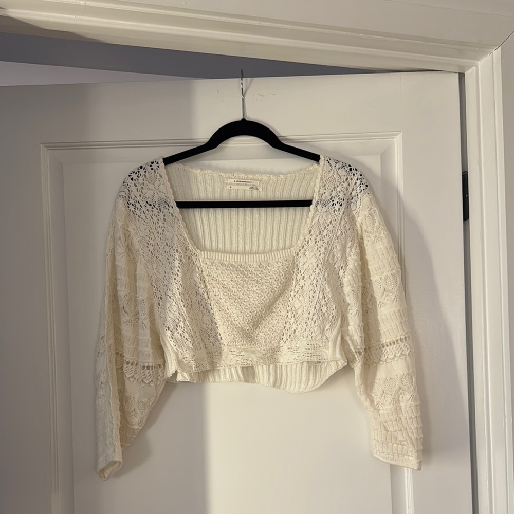 Anthropologie XS Cropped Sweater